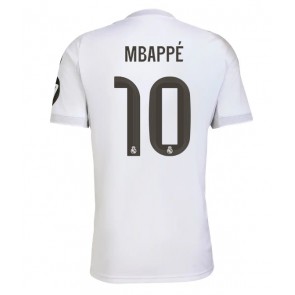 Lacne Muži Futbalové dres Real Madrid Kylian Mbappe #10 2025-26 Krátky Rukáv - Domáci